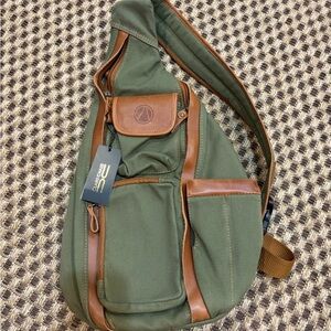 NWT Claire Chase Colorado Sling Bag Style: 765, Green
